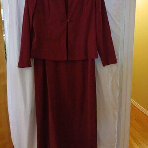 Cranberry Suit dress with jacket